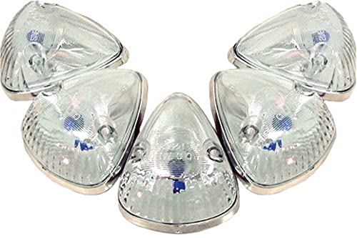 Recon 264141Cl Clear Cab Roof Lights 1994-1998 Dodge Truck (5 Piece Set) #TOP9