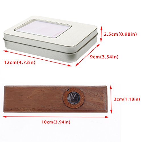 BENGKUI Kazoo, Instrument de Musique Harmonica Kazoo en Bois avec boîte rembourrée en métal Cadeau de fête pour Enfants… - Les Beatles, Paul McCartney, John Lennon, RIngo Starr, George Harrison BENGKUI Kazoo, Instrument de Musique Harmonica Kazoo en Bois avec boîte rembourrée en métal Cadeau de fête pour Enfants… – Image 6