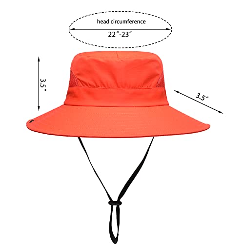 Image of Womens Summer Sun Hat Beach Hat Wide Brim Outdoor UV Protection Hat Foldable Cool Mesh Ponytail Bucket Hat