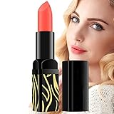Geruwam Klassischer Lippenbalsam | Carotin-Farbwechsel-Lippenbalsam für Mädchen - Getönte Lippenbalsame für trockene, rissige und rissige Lippen