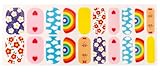 PaintLab Nail Stickers Full Nail Wraps - 20 Pieces Nail Strips - Durable and Salon-Quality Nail Art