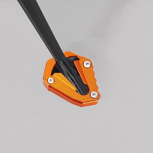 Miniatura 3 de Placa de extensión para soporte lateral de motocicleta compatible con KTM 1290 Super Adventure S 2021 2022 2023  Soporte de almohadilla de pie 1290