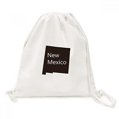 Sac à dos en toile Nouveau-Mexique avec cordons robustes et finitions soignées