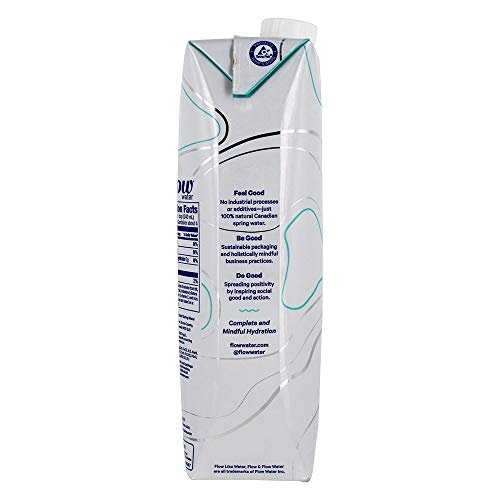 Flow Alkaline Spring Water, 100% Naturally Alkaline, 1L (33.8 Fl Oz)