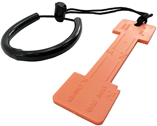 SPEARFISHING WORLD Plastic Stone Crab & Florida Lobster Gauge