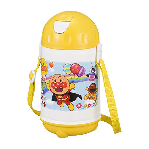 Gourde isotherme à paille Anpanman K-930 pour enfants