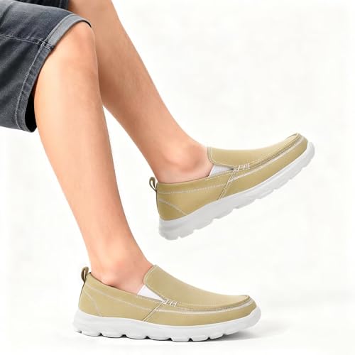 Image of Cheval Men Casual Slip On Loafers, Mens Comfortable Moccasin Shoes for Walking and Driving, Soft Daily Sneaker, Mocasines para Hombre