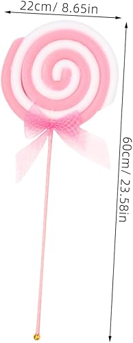 Miniatura 2 de 2 piezas de piruletas para boda, Navidad, piruleta, utilería, piruleta, utilería, festival, piruleta, modelo, piruletas, caramelos, decoración de