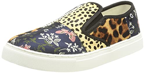 Desigual Shoes_Slip On_ani, Zapatillas Mujer, marrón, 38 EU