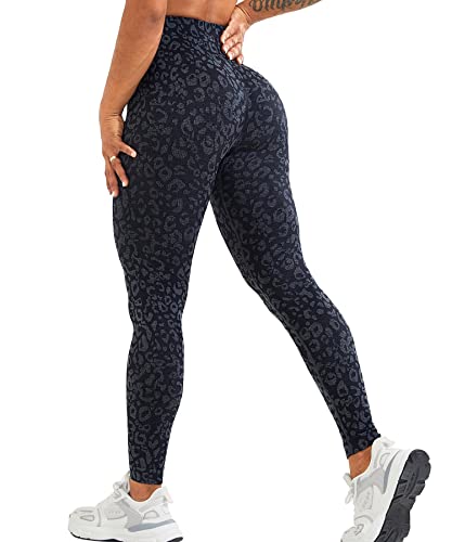 RIOJOY Sport Leggings Damen Scrunch Butt Gym Leggings High Waist Seamless...