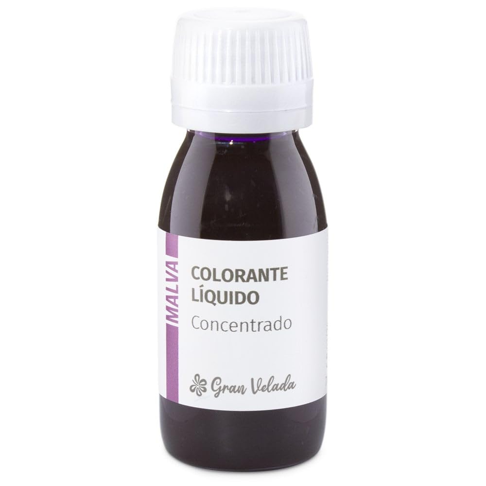 Kolorowanka do kosmetyków w płynie malwa koncentrat | Organiczny pigment rozpuszczalny w wodzie | Idealny do kremów, szamponów, pomp do kąpieli | Profesjonalna jakość | Praktyczne opakowanie | Aqua