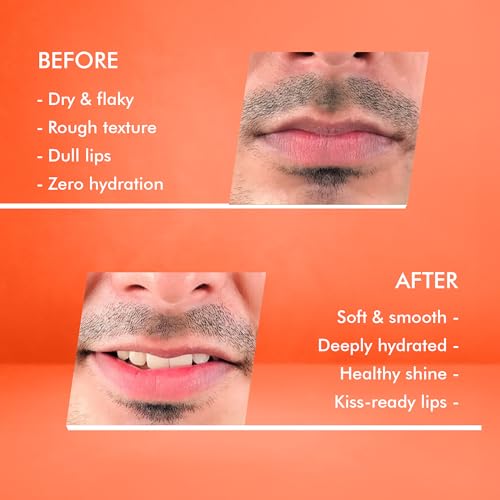 Image of 100% Natural Lip Balm for Men 10 gms | Repairs Dry & Chapped Lips | Gives Even Toned Lips | No Artificial Fragrance | Deep Hydration | Ideal for All Kinds of Weather | For Daily Use