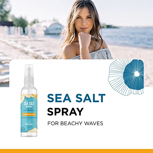Sea Salt Spray For Hair Volume - Beach Waves Sea Salt Hair Texture Spray For Hair Volumizer - Women And Mens Hair Spray For Hair Styling Extra Hold - Non Sticky Beach Hair Curls Texturizing Spray #TOP3