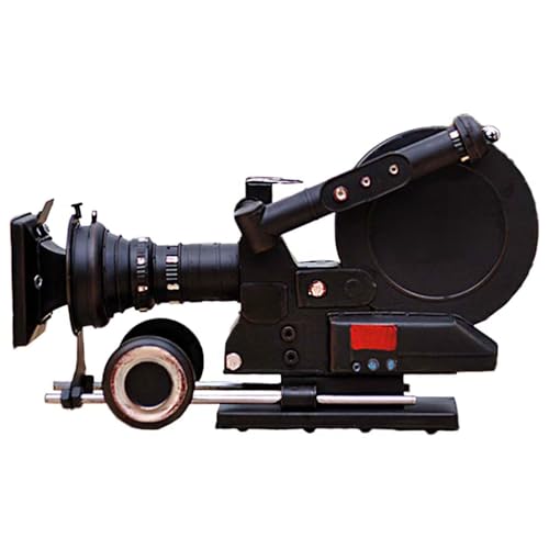 AUPKROT JSBWSFA Eisen-Requisite, antike Kamera, Filmprojektor, Modell, Kino-Dekoration, Retro-Skulptur, Dekorationen für Zuhause, Bar, Kino, Dekor