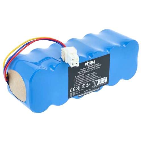 vhbw 1x batería Compatible con Samsung Navibot VR10ATBATGY/SW, VR10BTBATBB/SW, VR10BTBATUB/SW, SR8750 Light Robot Limpieza (2100 mAh, 14,4 V, NiMH)