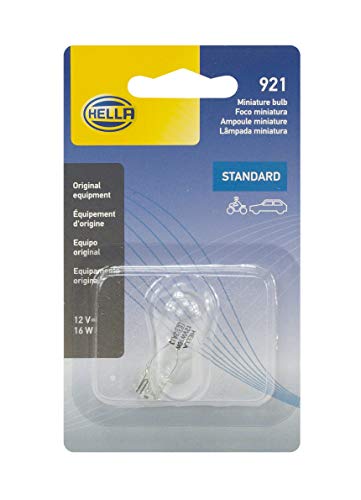 HELLA 921SB Standard-16W Miniature Standard Bulb