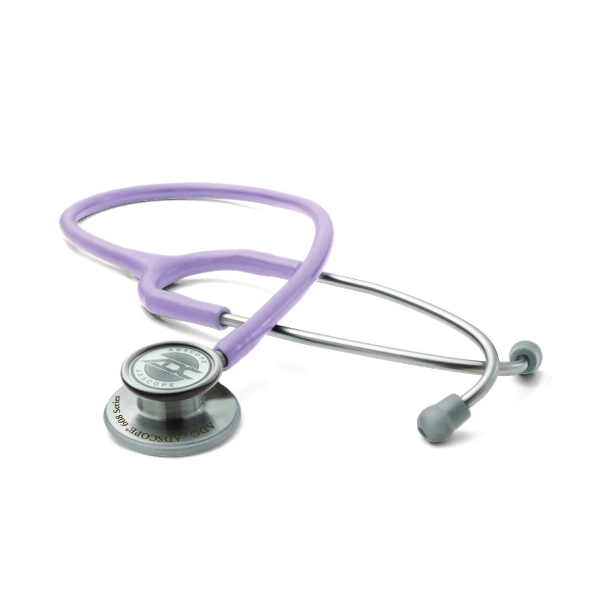 ADC Adscope 608 Convertible Clinician Stethoscope with Tunable AFD Technology, Adult Diaphragm and Adult Bell or Pediatric Diaphragm, 31 inch Length, Lavender