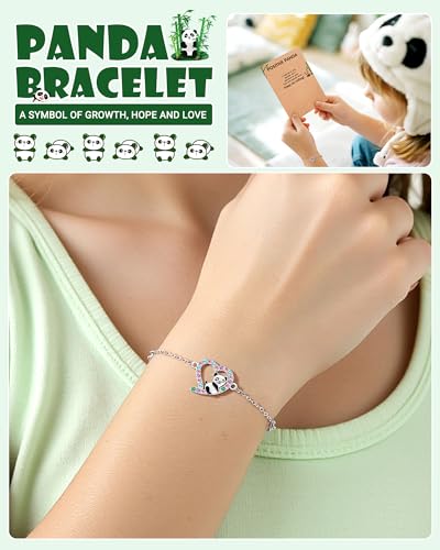 Pulsera de panda casual para el día a día de chicas 2