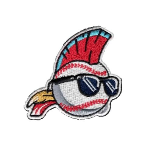 DoLife Attached Wild thing Baseball Hook and Loop Patch, 1 Pcs Funny Meme Embroidered Patches, Tactical Military Morale Patch with Hook Fastener Backing, Cute Accessories for Backpacks - Locally Owned Cover