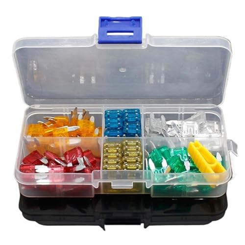 Fusible à lame kit de rechange 120 pièces pour réparer vos pannes sur la route des vacances