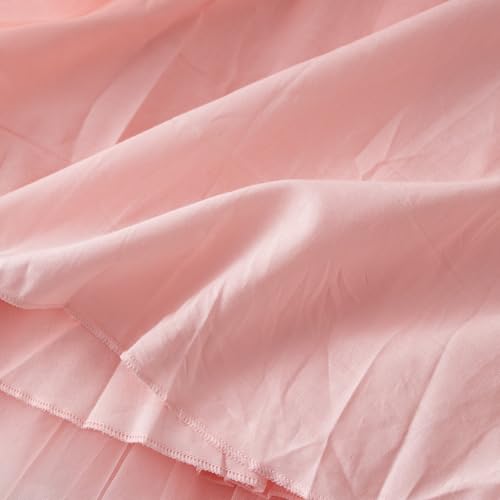 Image of Tutu.kk Toddler Girls Vintage Party Dress Ruffled Sleeve A-Line Tulle Flower Girl Dresses for Wedding,Birthday