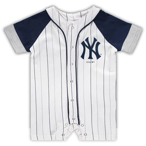 Image of Genuine Stuff MLB Newborn & Infants 0-24 Months Little Slugger Onesie Bodysuit Romper