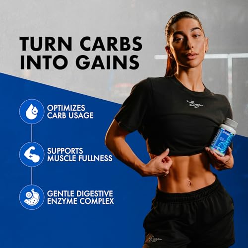 evogen evolog - glucose disposal agent gda amp elite nutrient partitioning  mass gainer amp weight gainer for women amp men  supports digestion glucose optimization muscle volume  60 capsules