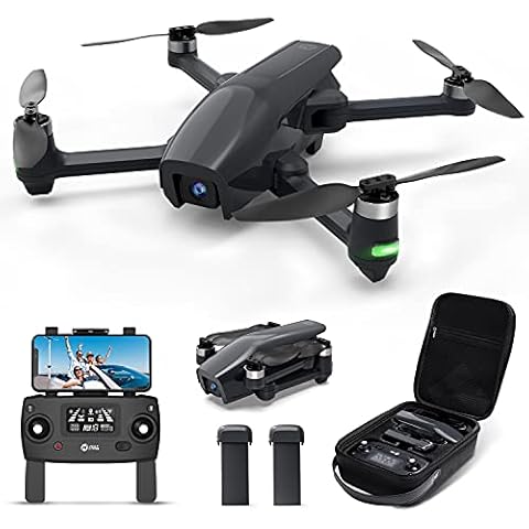 Holy Stone HS710 GPS Drone with Camera for Adults 4K, FPV Foldable 5G Quadcopter for Beginners with Optical Flow Positioning, Auto Return Home, Follow Me, Brushless Motor, 50 Mins Long Flight Time Cover