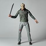 KNOPLAYER Friday 13th Action Figure Series : Part 3 Jason Voorhees 7' Scale Action Figure, Decorations Collectible Halloween Birthday Gift
