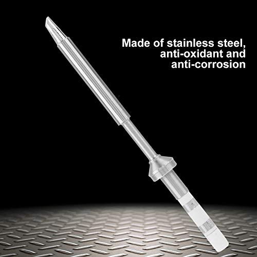 Image of Mini Stainless Steel Soldering Iron Tips,Pen Type TS100 Soldering Iron Tips Soldering Iron Replacement for Soldering Iron(TS100-JL02) (TS100-BC3)