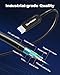 DavVision USB A to USB C Fiber Optic Cable 50 FT, 10Gbps USB 3.2 Gen2 Extension Cable with German SiliconLine Chip, Ultra Slim & Long Distance for Logitech 4K Camera,VR/AR,Video Conference