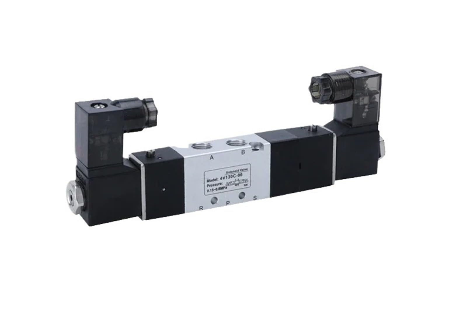 Électrovanne pneumatique 4V130C-06 double commande 220V pour distributeur d'air 4mm