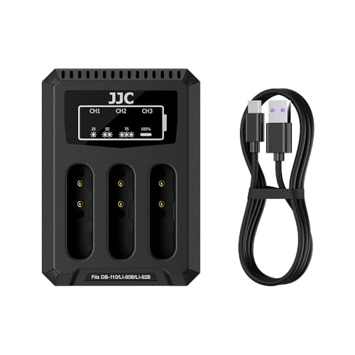 Image of JJC DB-110 LI-92B Battery Charger for Ricoh GR III GRIII Olympus TG-7 TG-6