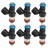 JDMON Fuel Injectors Compatible with Ford Escape, Fusion, Mazda Tribute, Mercury Mariner, Milan 3.0L V6 2009-2012 Replacement for 0280158189 FJ998 822-11217 9L8Z-9F593-A CM5155