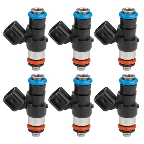 JDMON Fuel Injectors Compatible with Ford Escape, Fusion, Mazda Tribute, Mercury Mariner, Milan 3.0L V6 2009-2012 Replacement for 0280158189 FJ998 822-11217 9L8Z-9F593-A CM5155