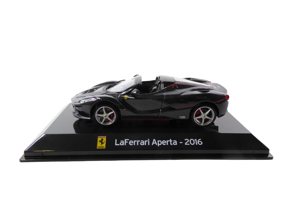 OPO 10 - Collectible car 1/43 Supercars Collection Compatible with Ferrari LaFerrari Aperta 2016 - SC1