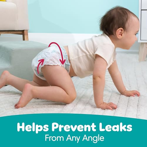 Image of Pampers Diapers - Swaddlers 360 - Size 6, 17 Count, up to 100% Leakproof Comfy Dry Fit, Designed for Easy Changes, Pull On Baby Diaper