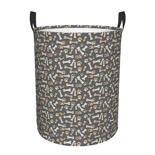 Panier à linge rond étanche salle de bain et linge de maison - 2