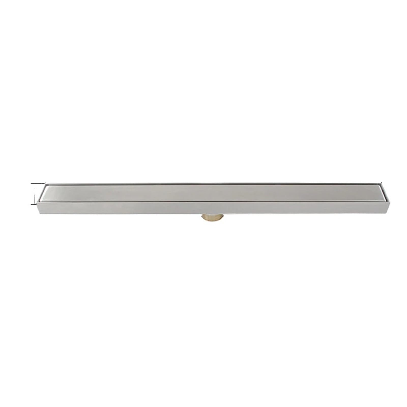 Caniveau de sol invisible 60 cm en acier inoxydable 304 pour douche moderne