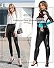 Tagoo Women's Stretchy Faux Leather Leggings Pants... #4