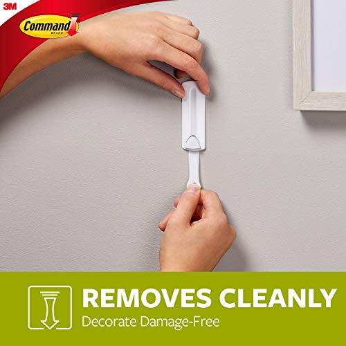 Image of Command Wire-Back Picture Hangers, Indoor Use, 3-Hangers, 6-Strips, Decorate Damage-Free (Pack of 2)
