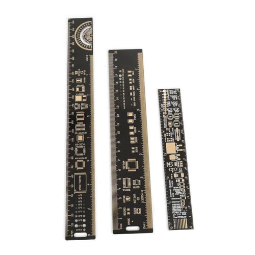 Règle de conception de PCB anti-erreur mesure multi-échelle IC SMD 25 cm orientable 180° - 7
