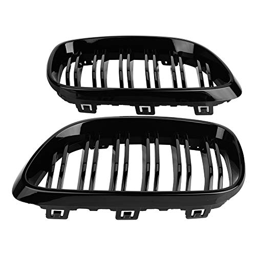 Vikenar 1 Paio Gloss Black Style Bumper Grill Grille Grille per Serie 2 F22 F23 F87 M2 2012-2017