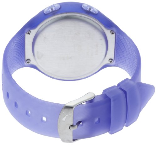 Puma Unisex-Armbanduhr Loop transparent Digital Quarz Plastik