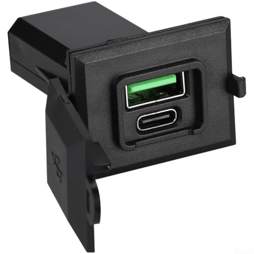 Image of HaloModora 36W USB C Car Charger with PD 30W and For QC3.0 USB Port for Fast Charging in Cars Motorcycles and tional Vehicles