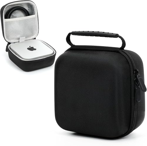 Image of Adofys Hard Case for Apple Mac mini M4 2024, Durable Protective Storage Box Compatible with Mac mini M4 Pro, Compact Portable Organizer Accessories Waterproof and Shockproof Fit Travel Office Use
