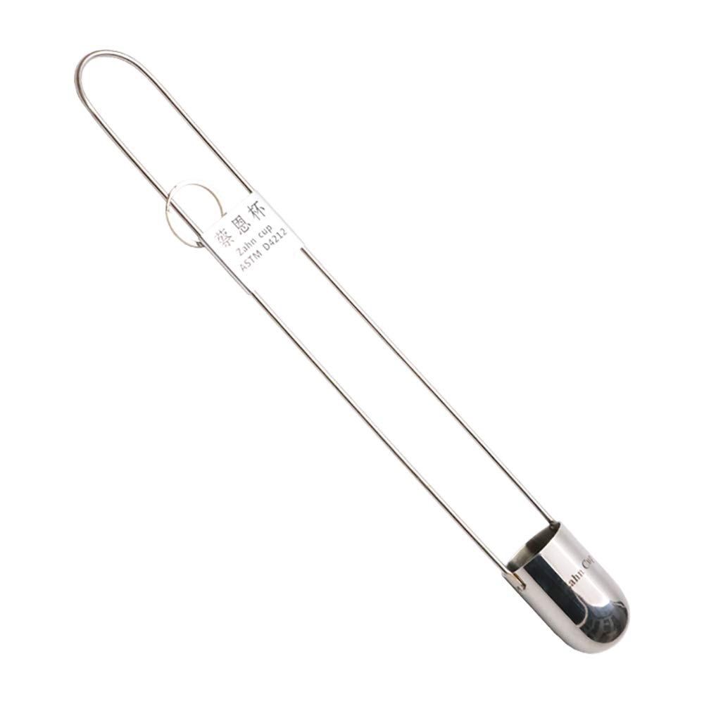 LeTkingok Zahn Cup Viscosity Cup Viscometer 44ml 1#/2#/3#/4#/5# for Test The Viscosity of Newtonian or Approximate Newtonian Liquid (No.4)