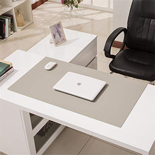 Tapis de souris géant gris pour organiser et protéger le bureau informatique