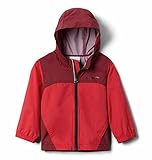 Columbia Big Boy's Glennaker Rain Jacket, Waterproof & Breathable Outerwear, mountain Red/red...