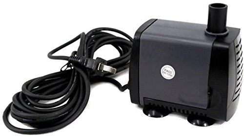 SOBO LED-3800FP pump unit with power cord and suction cups